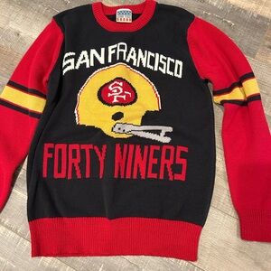 Women’s San Francisco forty niners sweater